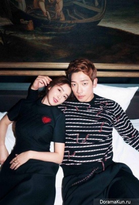 Rain, Kim Tae Hee для Harper's Bazaar 2017
