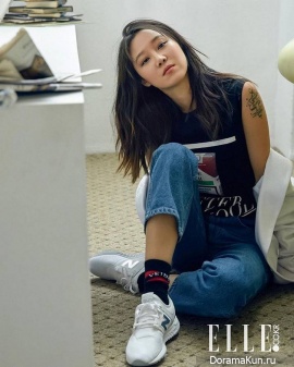 Gong Hyo Jin для Elle April 2017