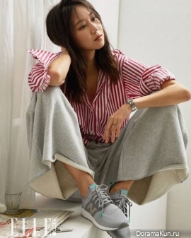 Gong Hyo Jin для Elle April 2017