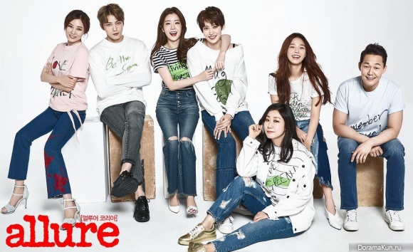 Kim Jae Joong и другие для Allure April 2017