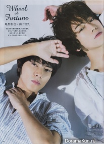Kamenashi Kazuya, Yamashita Tomohisa для AnAn May 2017