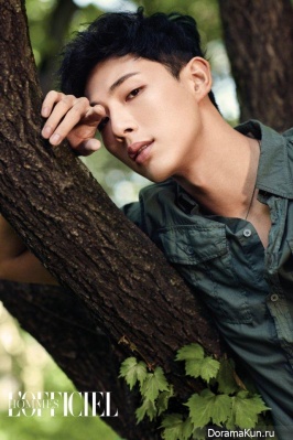 Kim Ji Soo для L'Officiel Hommes June 2017
