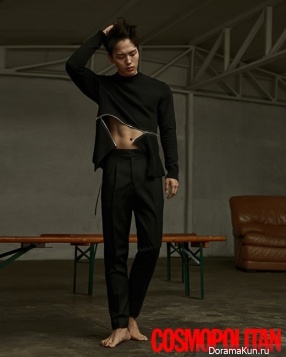 Yeo Jin Goo для Cosmopolitan June 2017