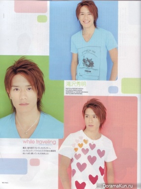 Tackey & Tsubasa для Wink up August 2006