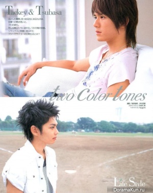 Tackey & Tsubasa для Duet August 2006