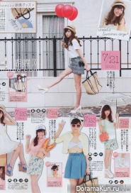 Arisa Sato для NON-NO September 2013