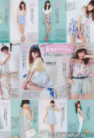 Arisa Sato для NON-NO September 2013