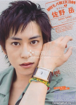 Gaku Sano для Junon August 2013