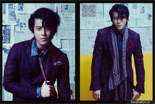 Oguri Shun для Vogue September 2013
