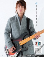 Sato Takeru для Non-no January 2014