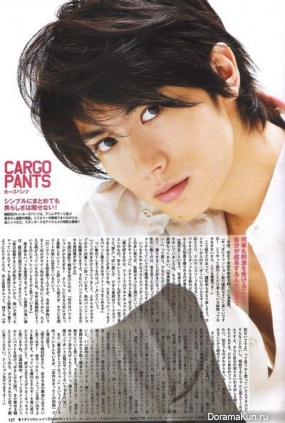 Miura Haruma для Fineboys December 2013
