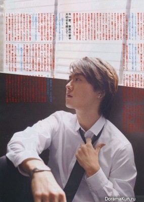Takahiro для Junon August 2013
