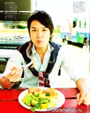 Takizawa Hideaki для FRaU August 2013
