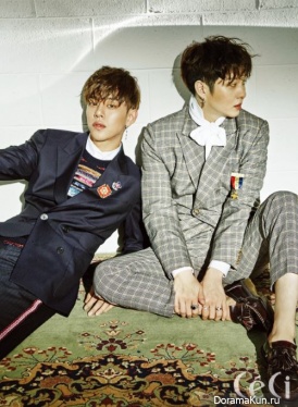 Changsub (BTOB), Daehyun (B.A.P) для Ceci September 2017