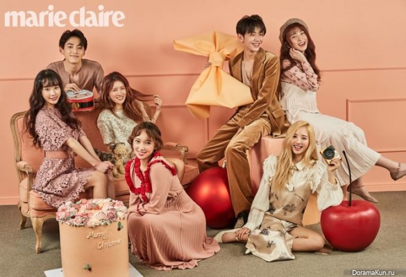 Cosmic Girls для Marie Claire December 2016