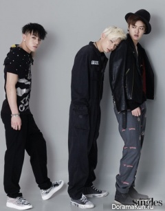Cross Gene для Singles February 2017