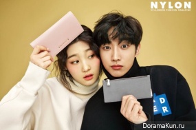 Chaeyeon (DIA), Jinyoung (B1A4) для Nylon February 2017