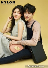 Chaeyeon (DIA), Jinyoung (B1A4) для Nylon February 2017