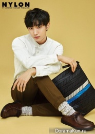 Chaeyeon (DIA), Jinyoung (B1A4) для Nylon February 2017
