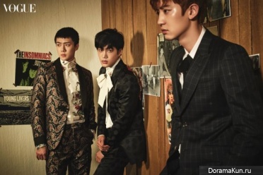 EXO для Vogue April 2017 Extra