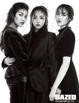 G-FRIEND для Dazed February 2017