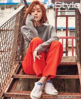 Han Sun Hwa для InStyle May 2017