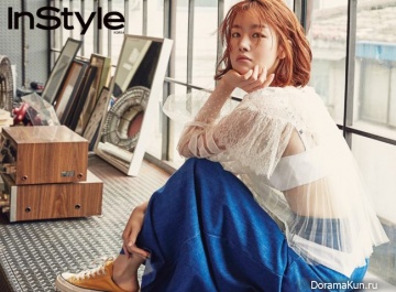 Han Sun Hwa для InStyle May 2017
