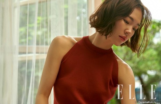 Han Ye Ri для Elle August 2017