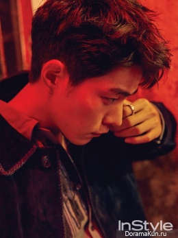 Hong Jong Hyun для InStyle August 2017