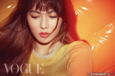 HyunA для Vogue March 2017