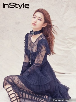 Na Hye Mi для InStyle July 2017