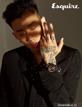Jay Park для Esquire July 2017