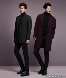 Ahn Jae Hyun, Ji Soo для Chris Christy 2016 Winter