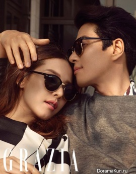 Jo Yoon Hee, Lee Dong Gun для Grazia September 2017