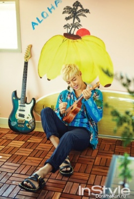 Kangnam для InStyle April 2017