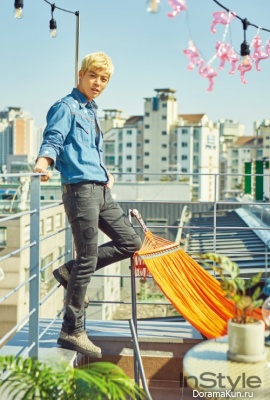 Kangnam для InStyle April 2017