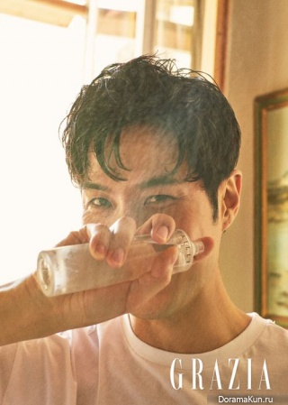 Kim Ji Suk для Grazia July 2017