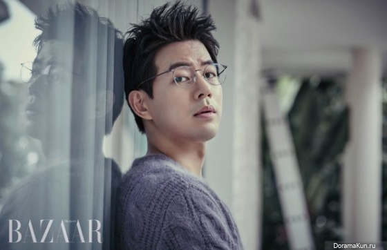 Lee Sang Yoon для Harper's Bazaar January 2017