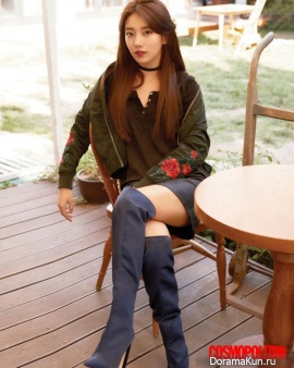 Suzy (Miss A) для Cosmopolitan October 2017