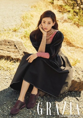 Oh Yeon Seo для Grazia October 2017