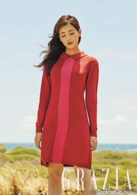 Oh Yeon Seo для Grazia October 2017