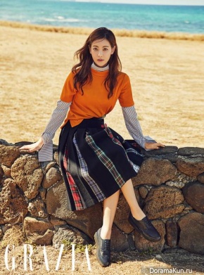 Oh Yeon Seo для Grazia October 2017