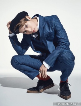 SHINee (Jonghyun) для Harper's Bazaar December 2016