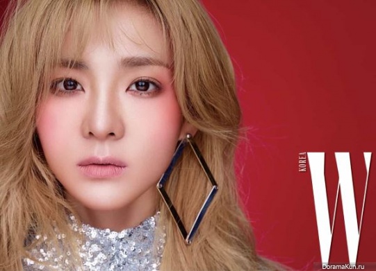 Sandara Park для W Korea March 2017