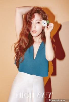 Hyomin (T-Ara) для High Cut Vol. 196