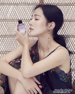 Uhm Ji Won для Marie Claire August 2017