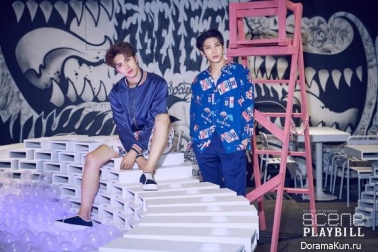 VIXX (Leo, Ken) для SCENE PLAYBILL August 2017
