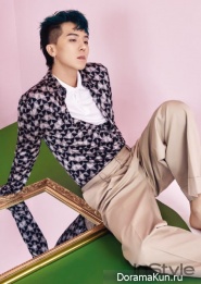 Mino (Winner) для InStyle May 2017
