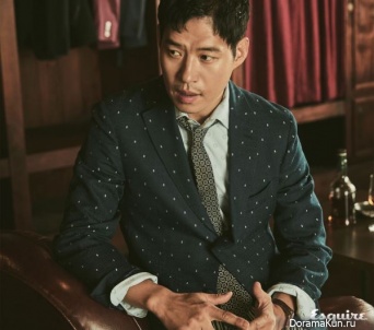 Yoo Jun Sang для Esquire August 2017