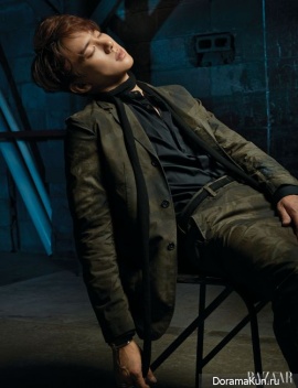 Yoo Yeon Seok для Harper's Bazaar September 2017